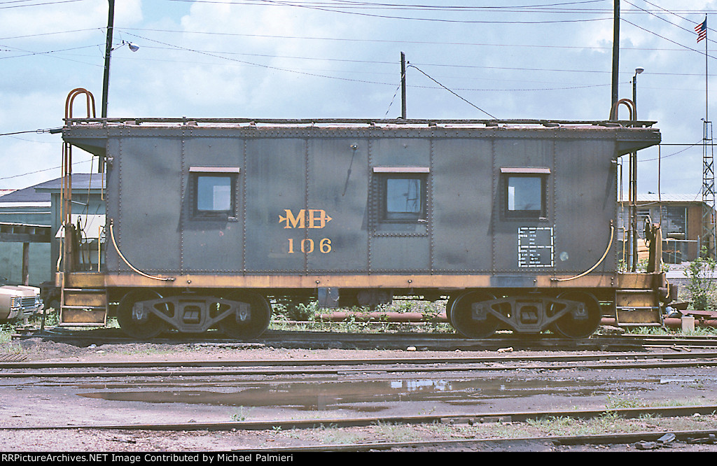 Meridian &amp; Bigbee caboose 106